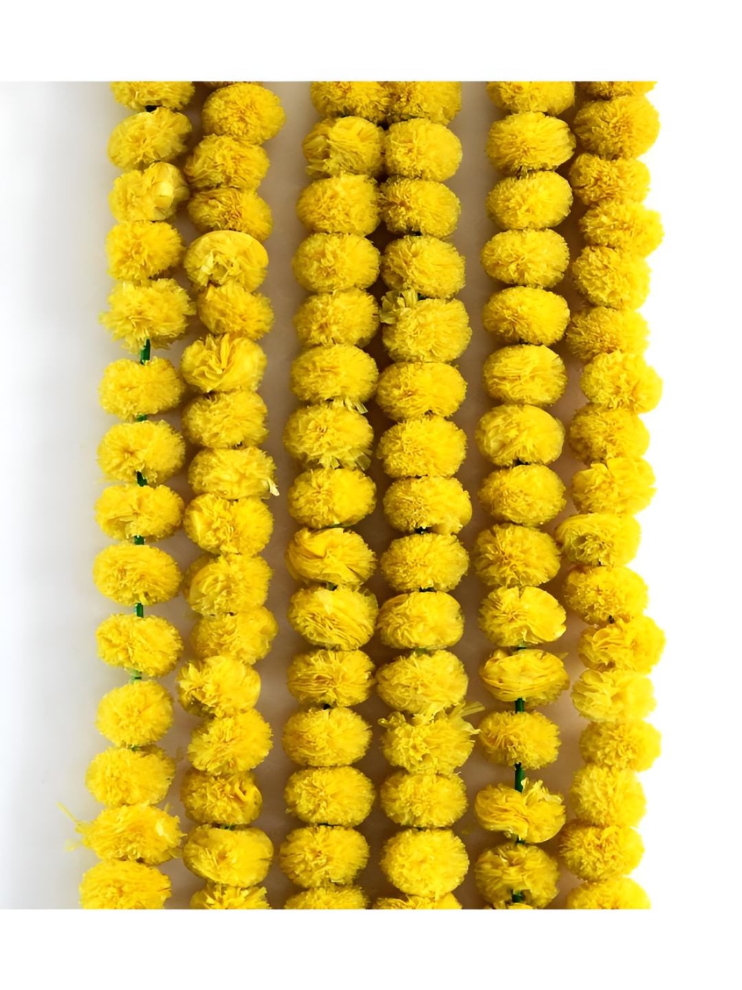 

VAH Kya Bat Hai !! Yellow 6 Pieces Flower Hanging Garlands