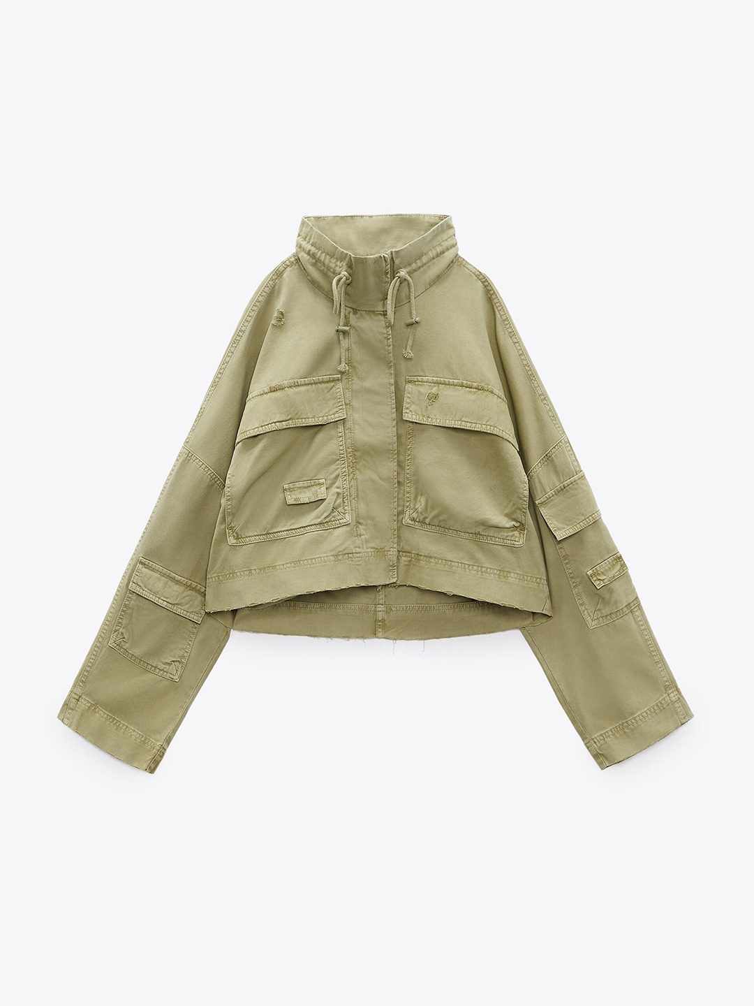 

ZARA Women Olive Jackets