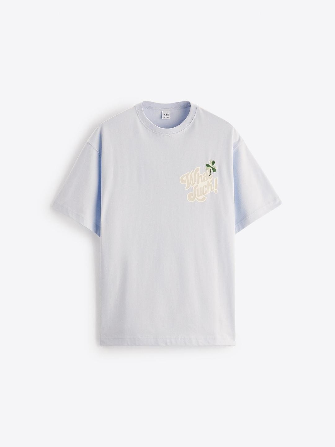 

ZARA Men Blue Tshirts