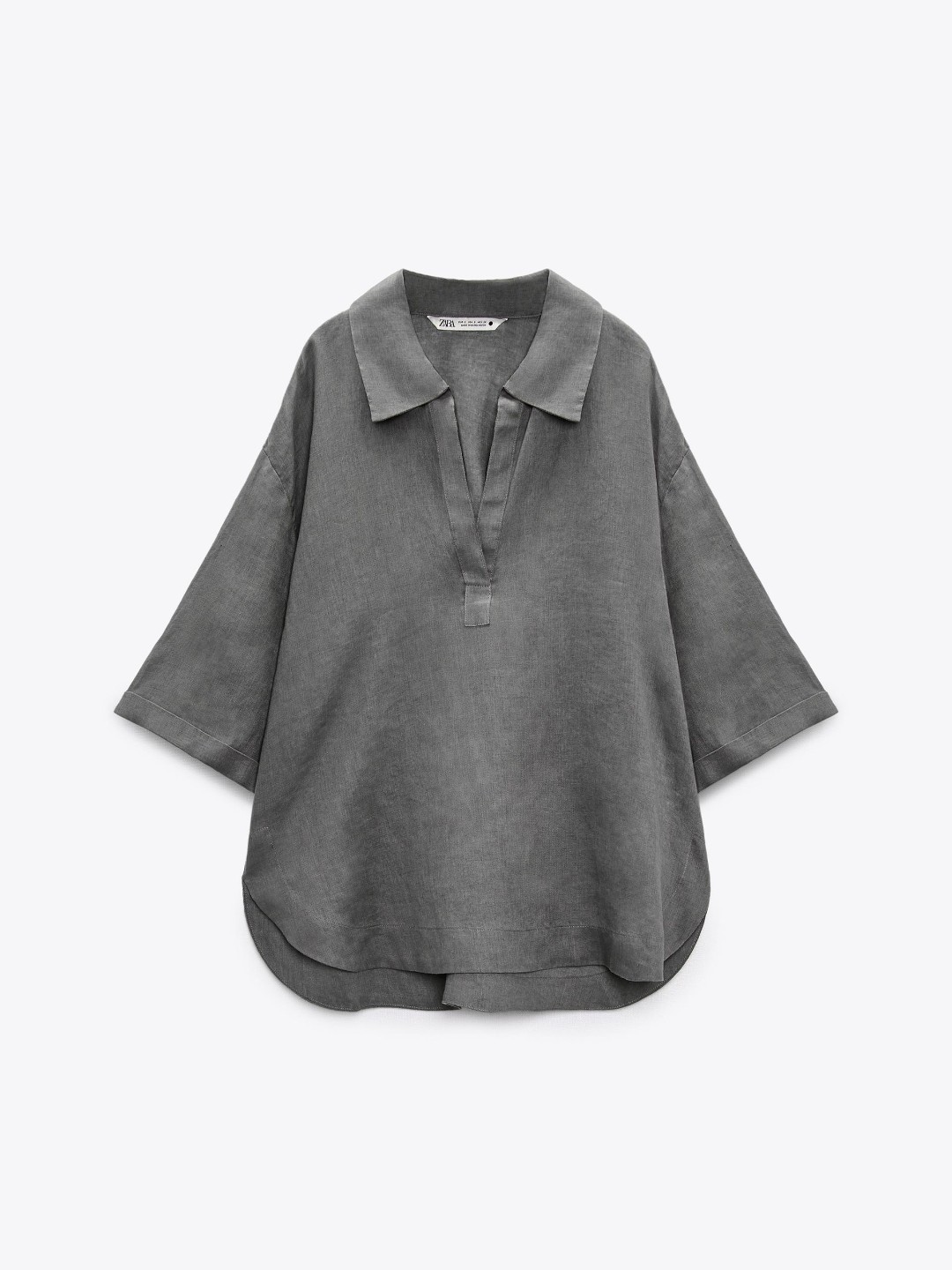 

ZARA Women Grey Shirts