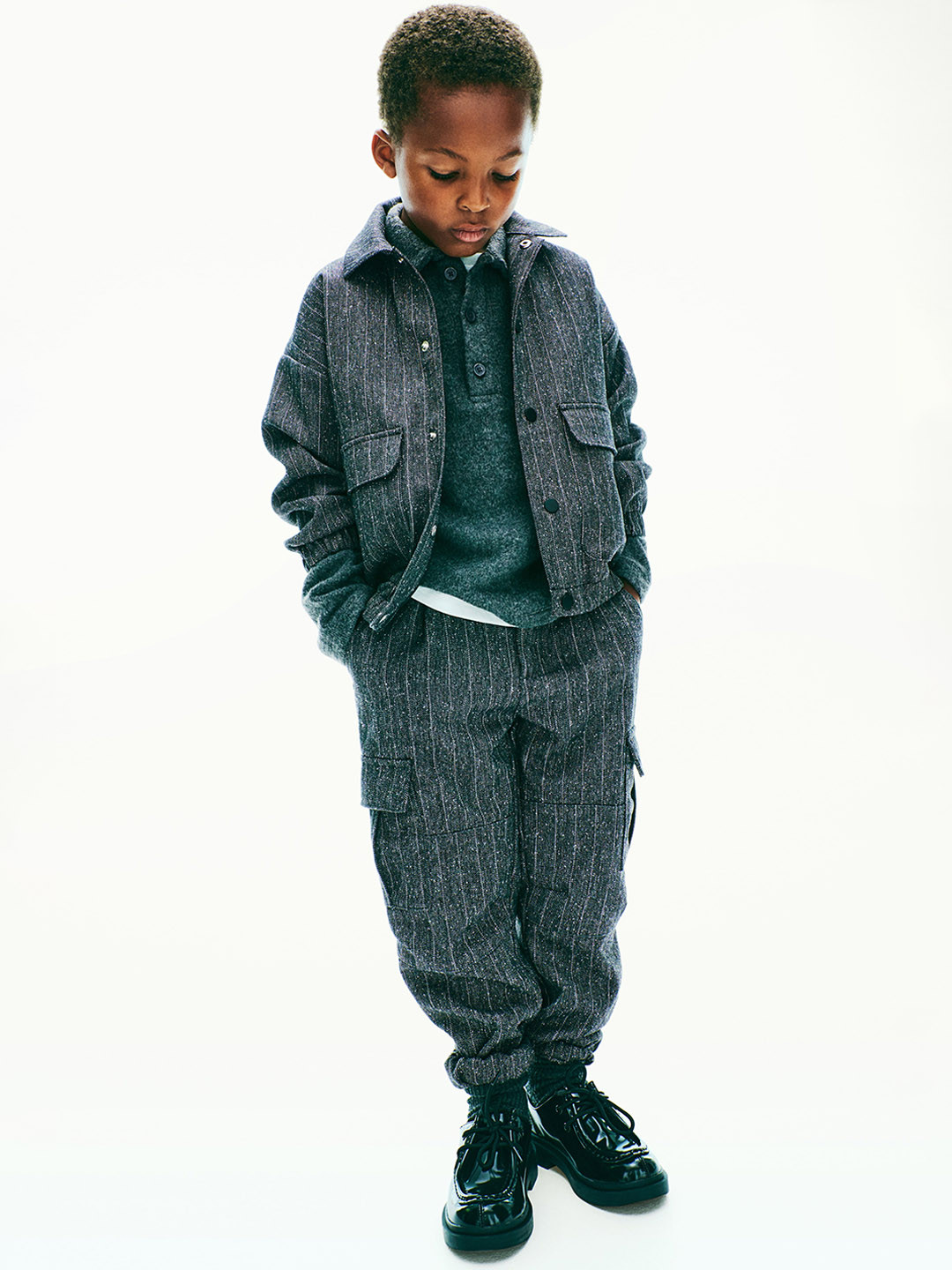 

H&M Boys Woven Jackets, Grey