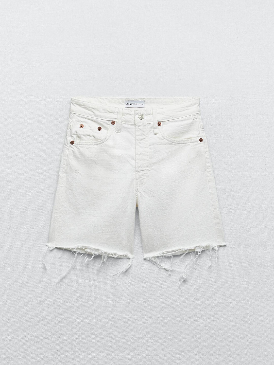 

ZARA Adults-Women Beige Shorts
