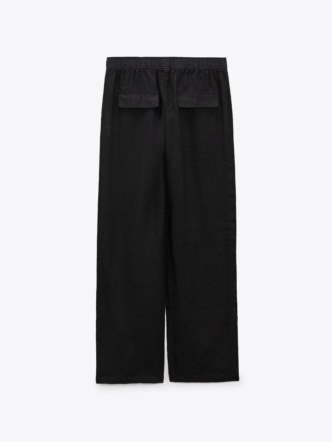 

ZARA Women Black Trousers