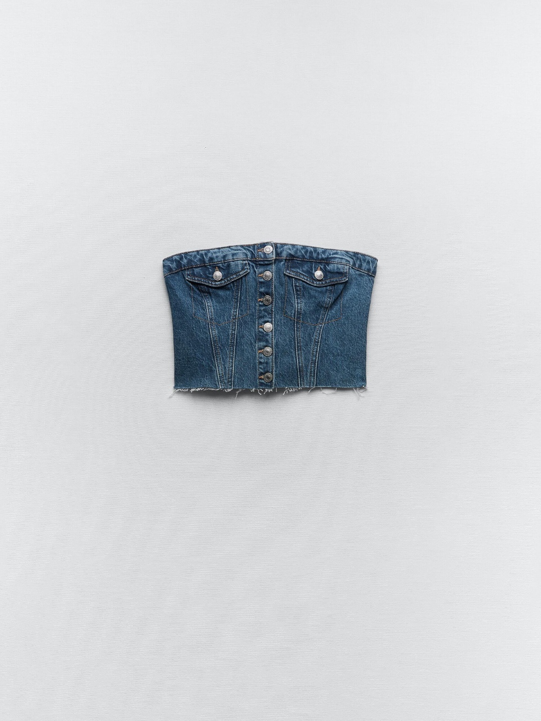 

ZARA Women Navy Blue Tops