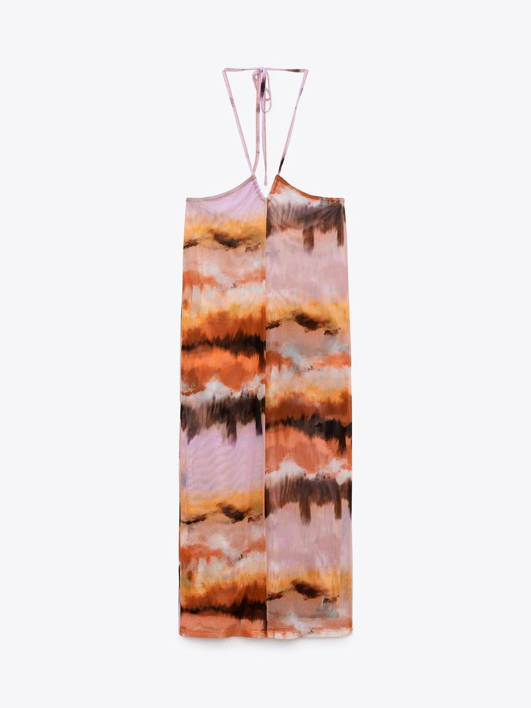 

ZARA Women Orange Dresses