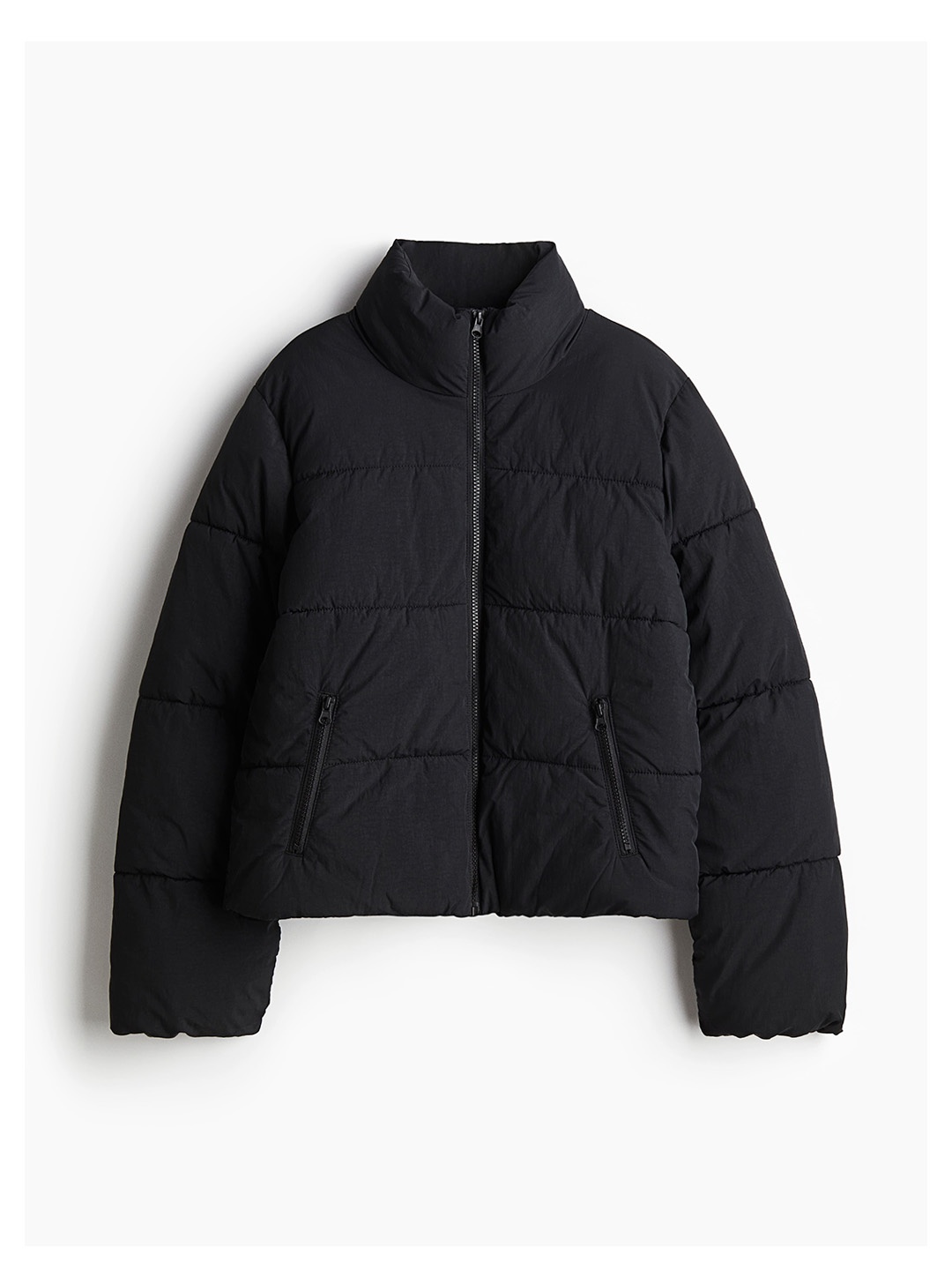 

H&M Puffer Jacket, Black