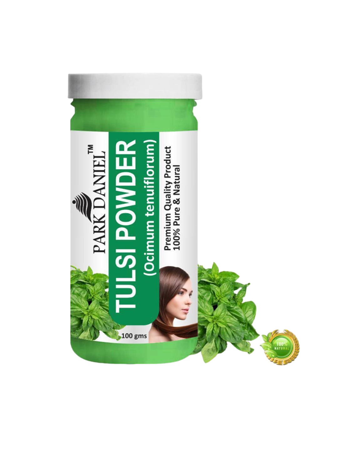 

Park Daniel Premium Tulsi Powder Skin & Hair Pack - 100 g, White