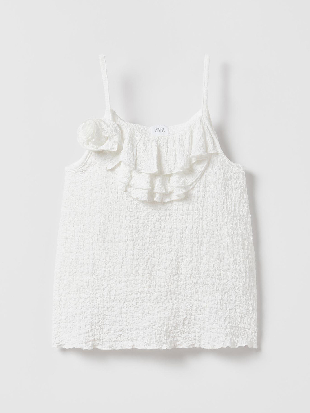 

ZARA Kids-Girls White Tshirts