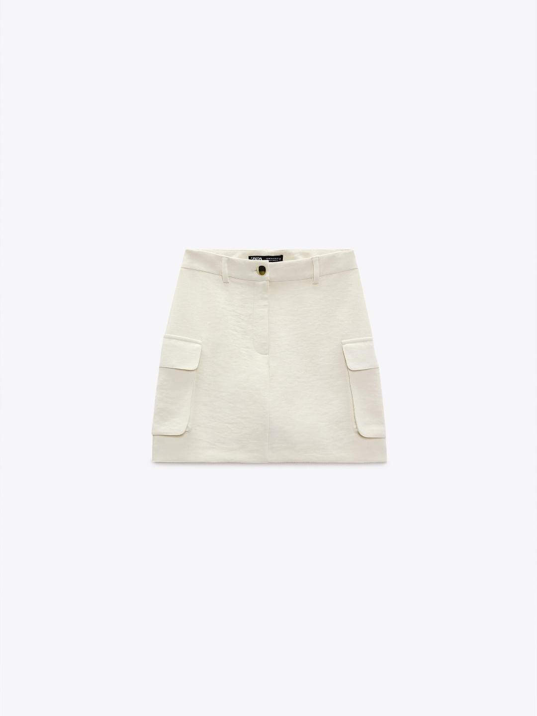 

ZARA Women Beige Skirts