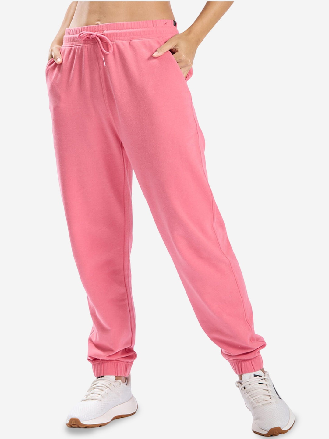 

Domyos By Decathlon Women Mid Rise Joggers, Pink