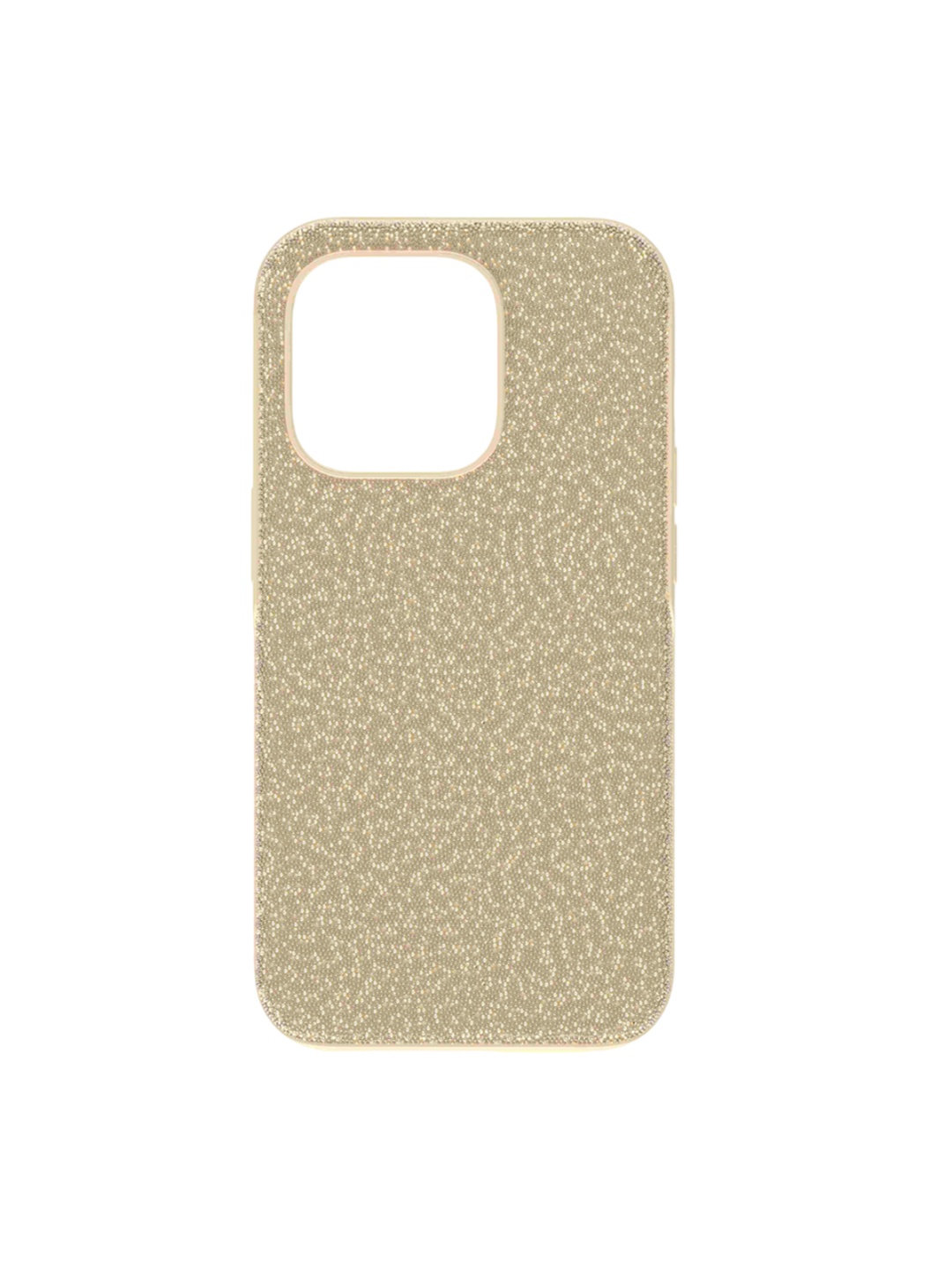 

SWAROVSKI Abstract Printed iPhone 14 Pro Back Case Mobile Accessories, Gold