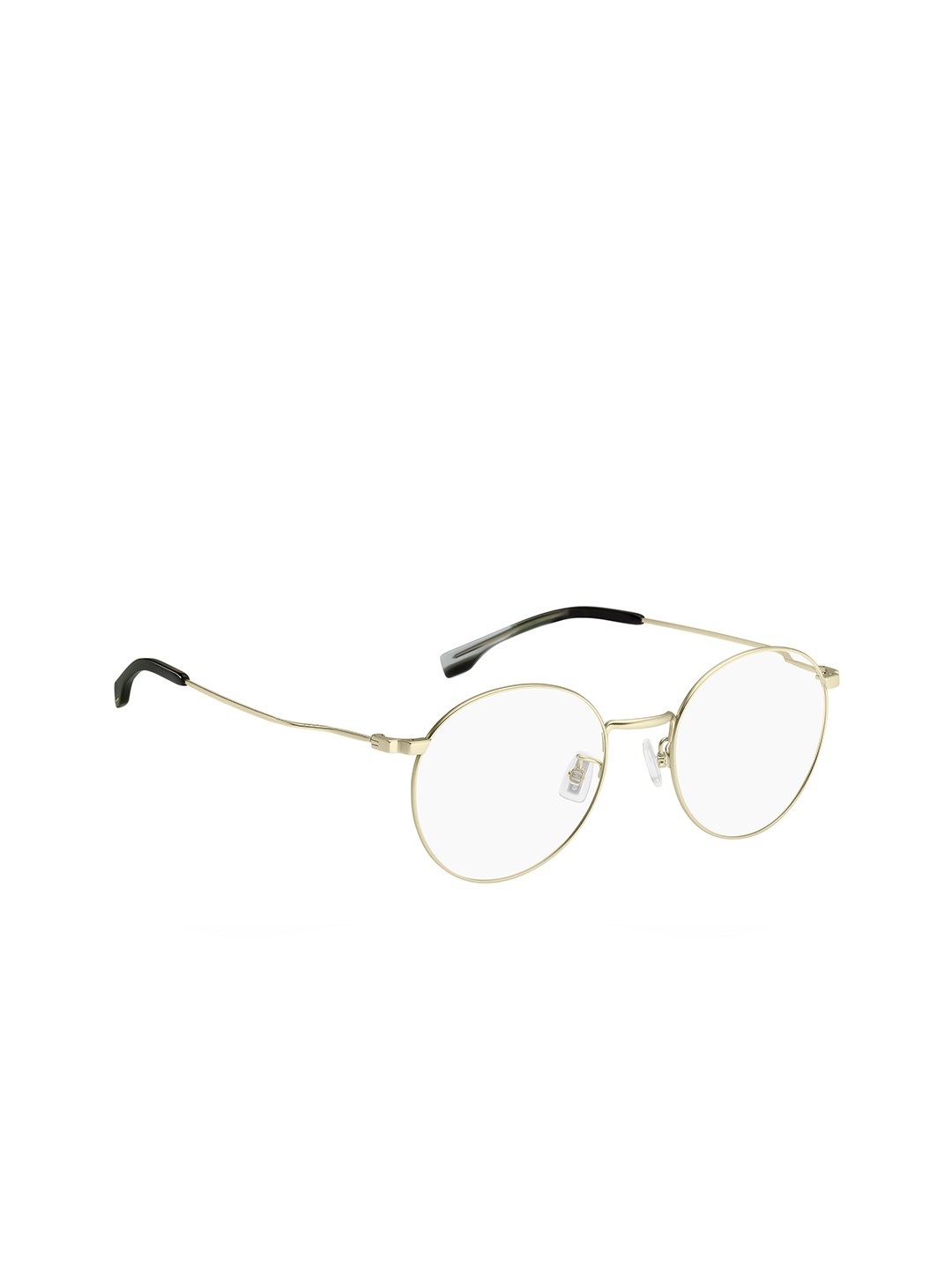 

HUGO Full Rim Round Frames, Gold