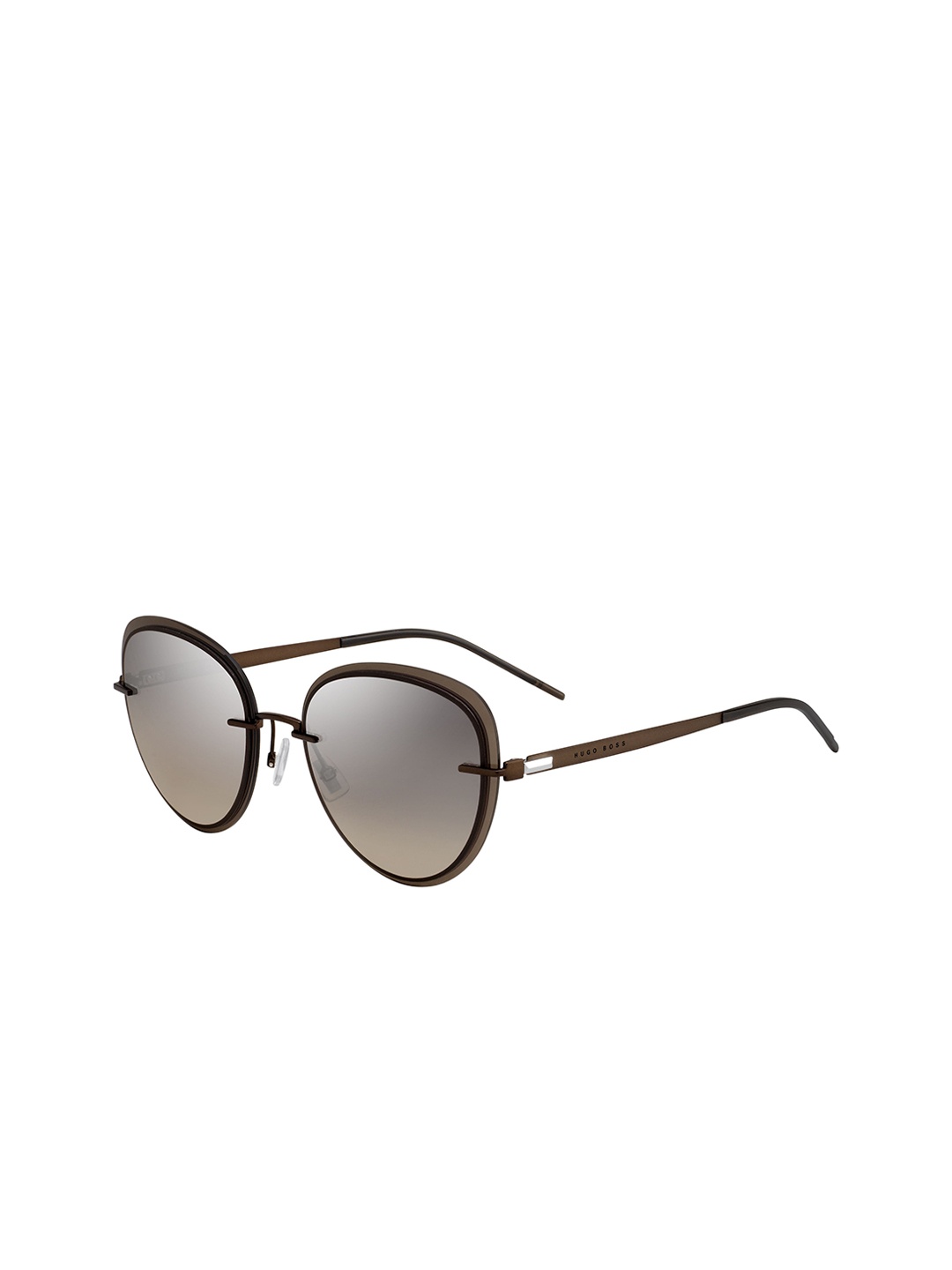 

HUGO Women Aviator Sunglasses with UV Protected Lens 20300509Q56NQ, Grey