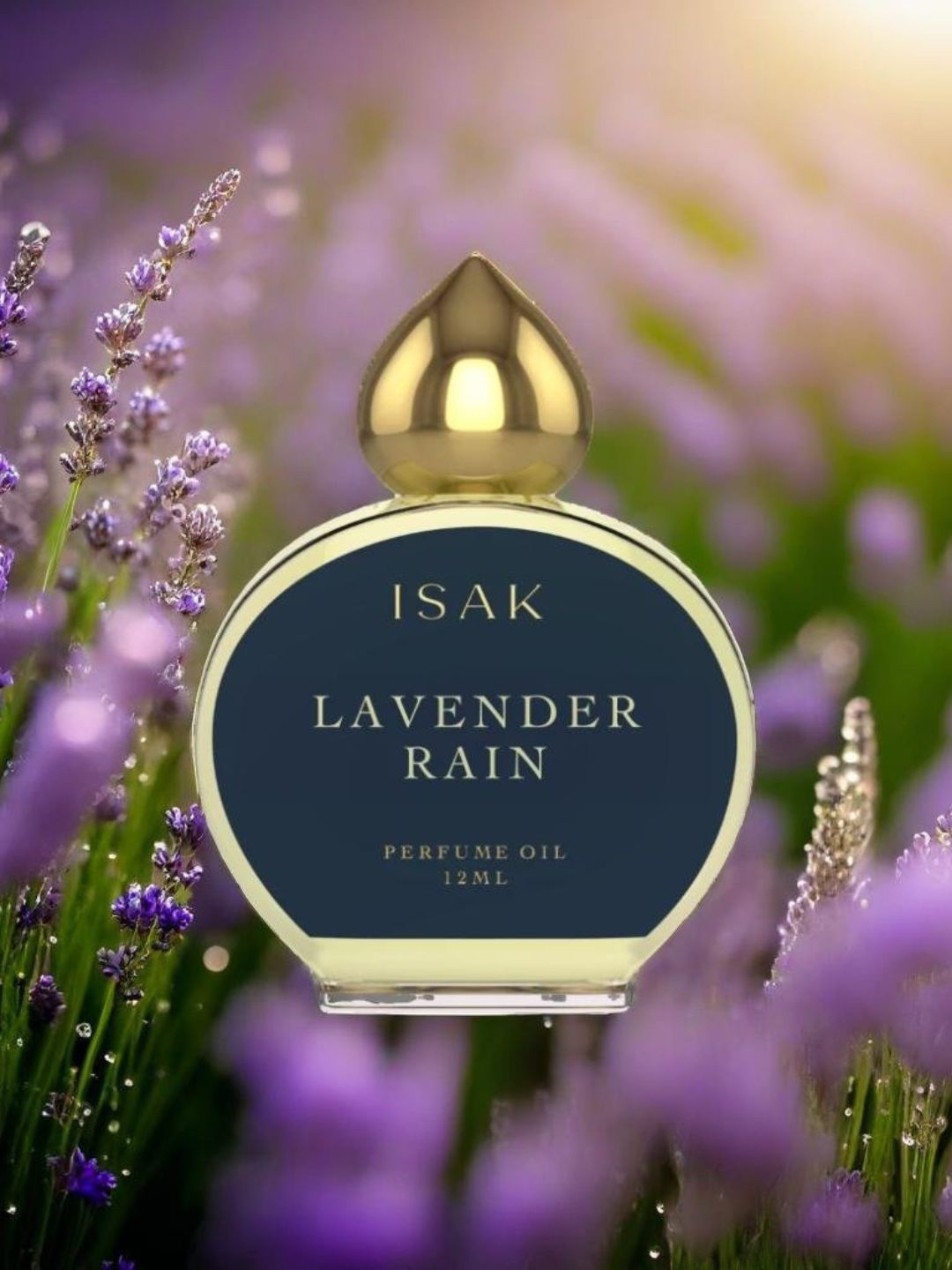 

Isak Lavender Rain Attar - 12 ml, Black