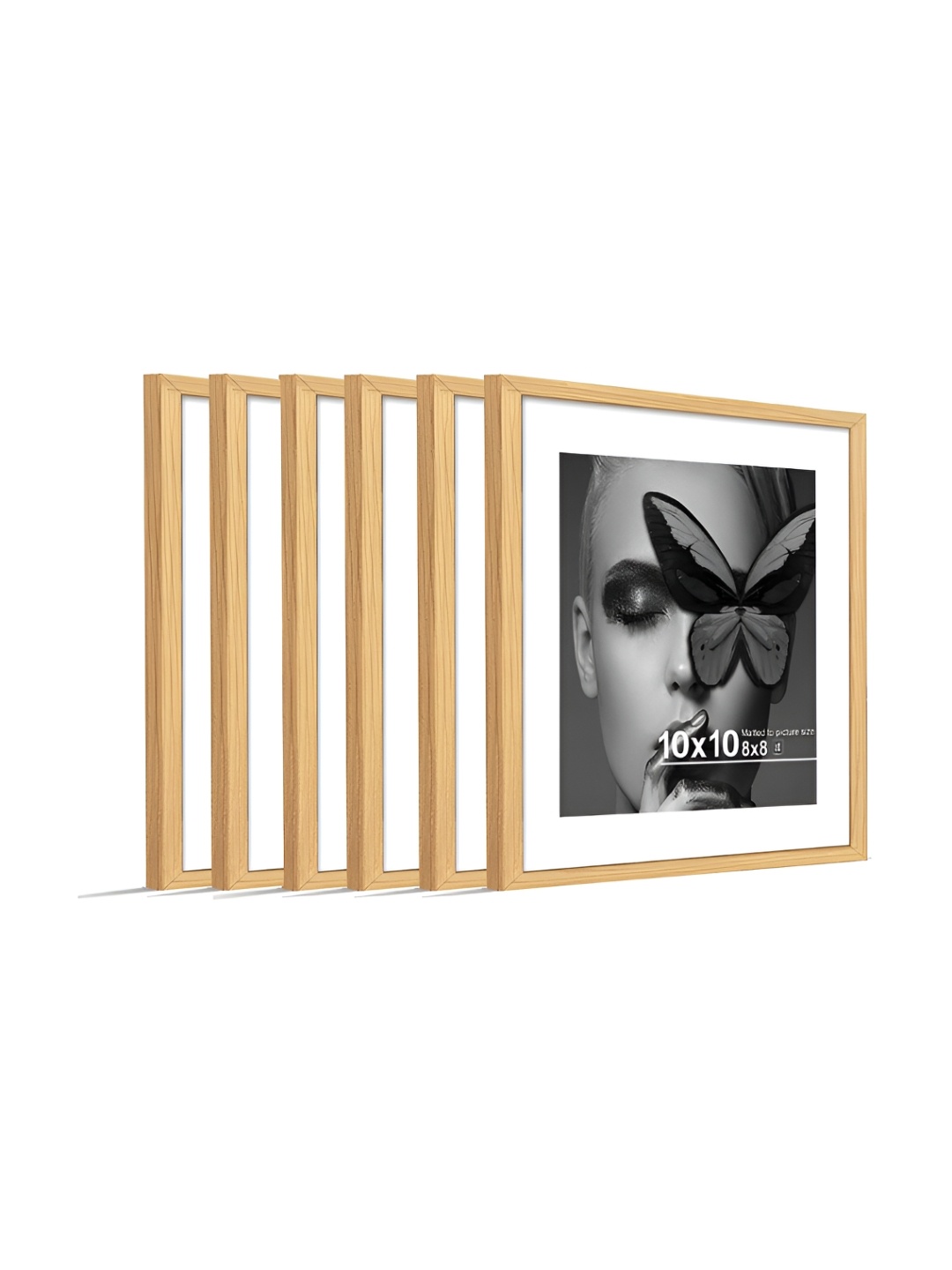 

Art Street Beige Set of 6 Document Wall Photo Frame for Certificates & Home Decor