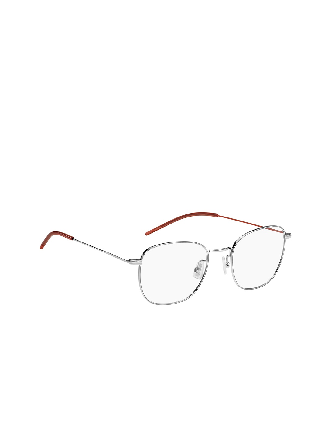 

HUGO Women Full Rim Round Frames, Silver