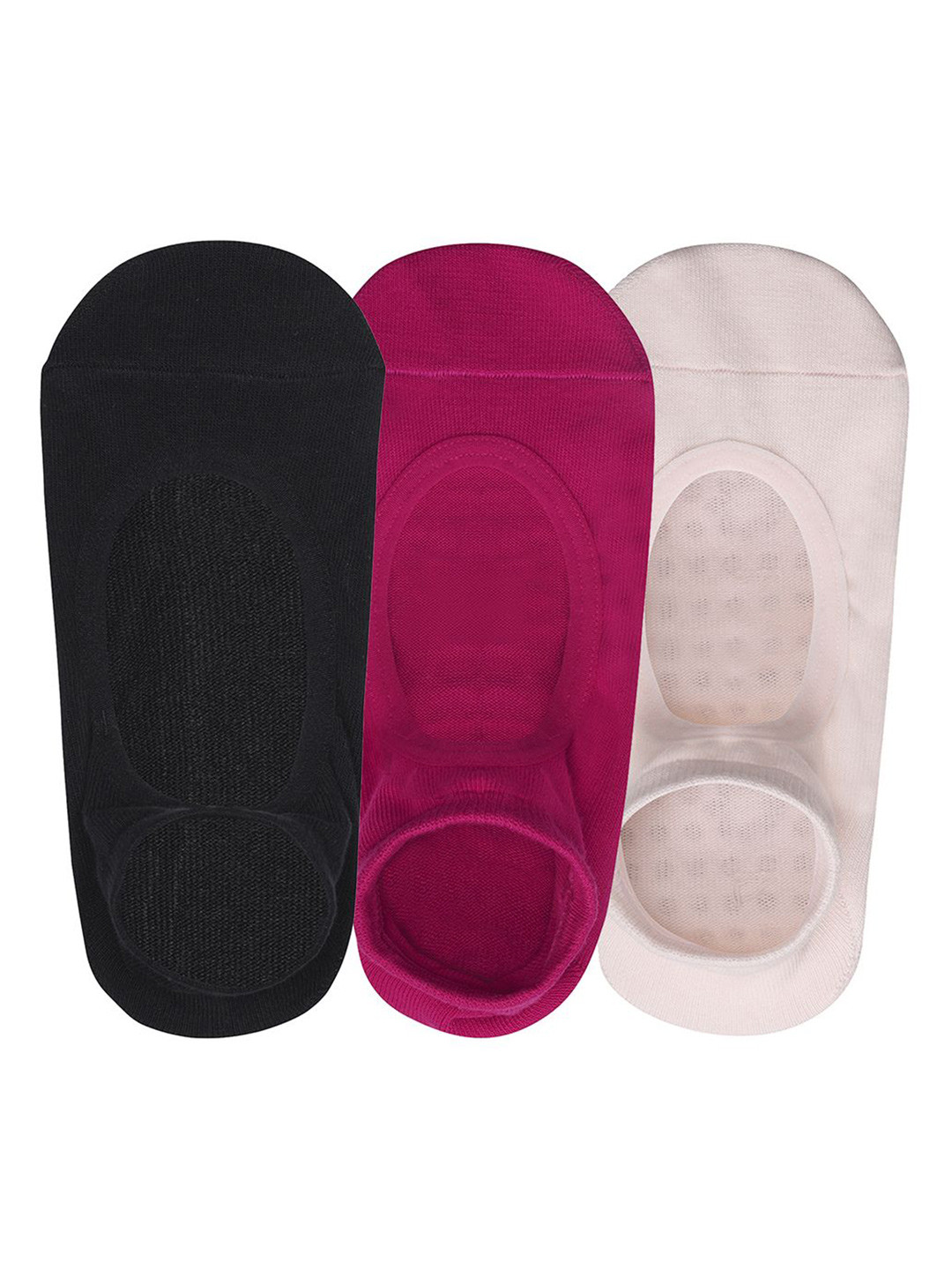 

Mint & Oak Women Pack Of 3 Assorted Cotton ankle-Length Socks