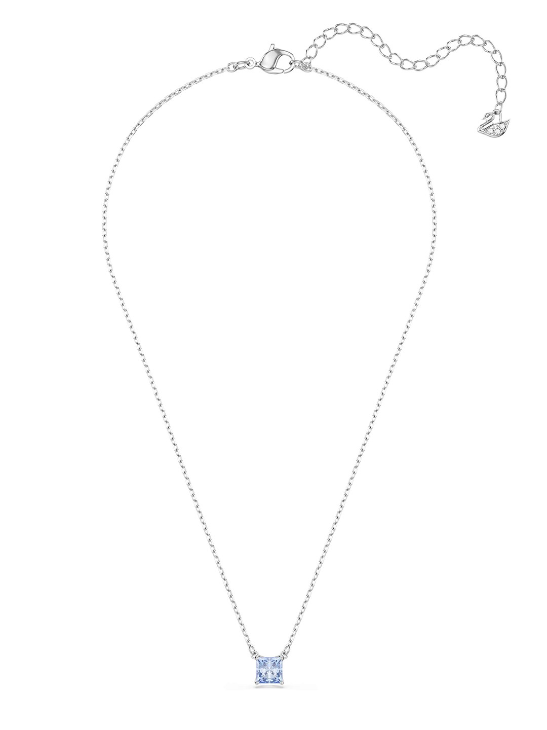 

SWAROVSKI Matrix Rhodium Plated Crystals Stone Studded Necklace, Blue