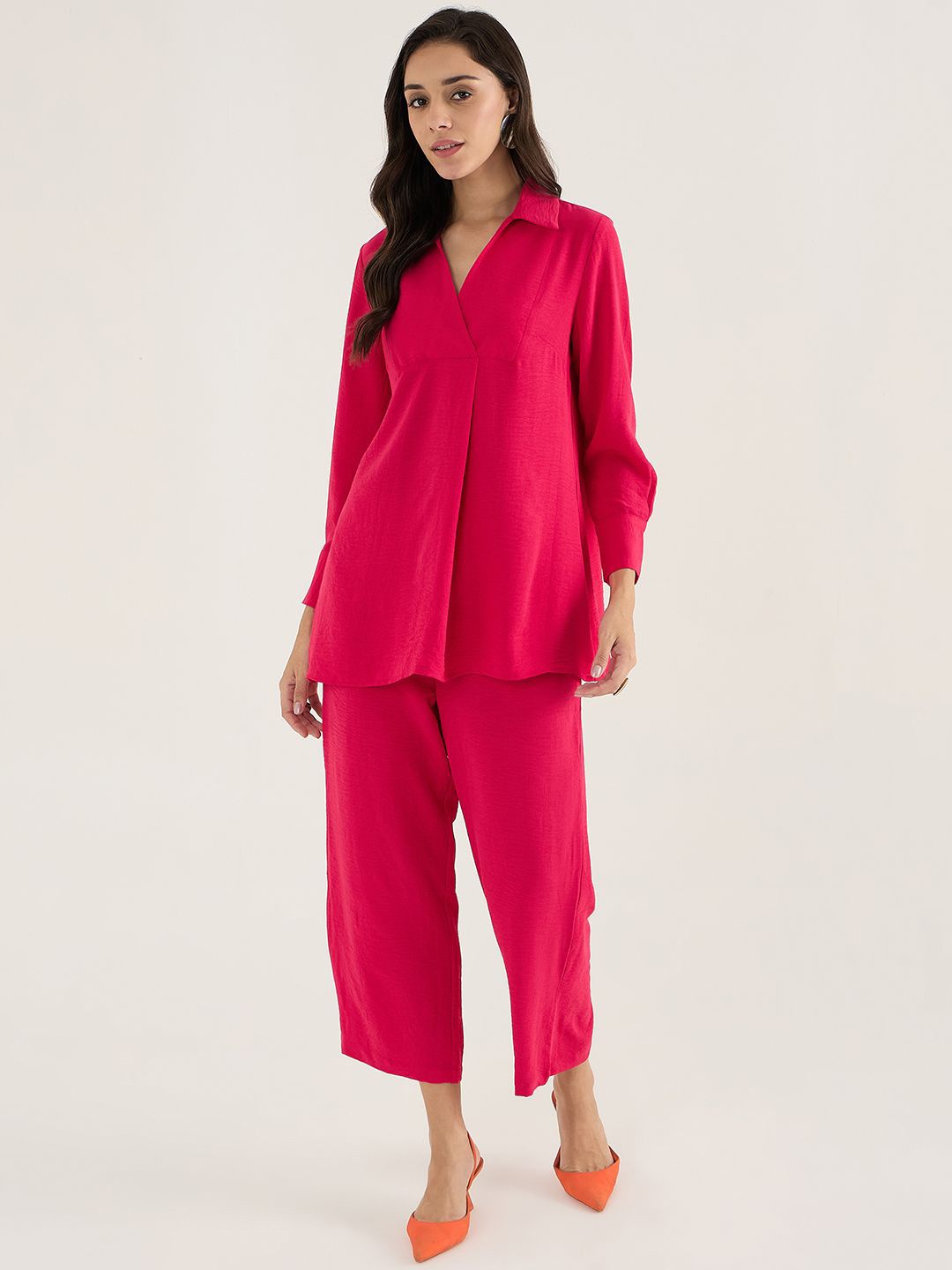 

FEMMELLA Tunic With Trouser Co-Ords, Pink