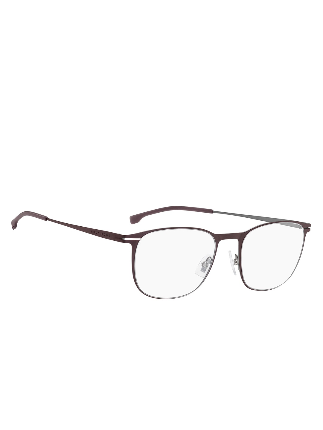 

HUGO Men Full Rim Square Frames, Brown
