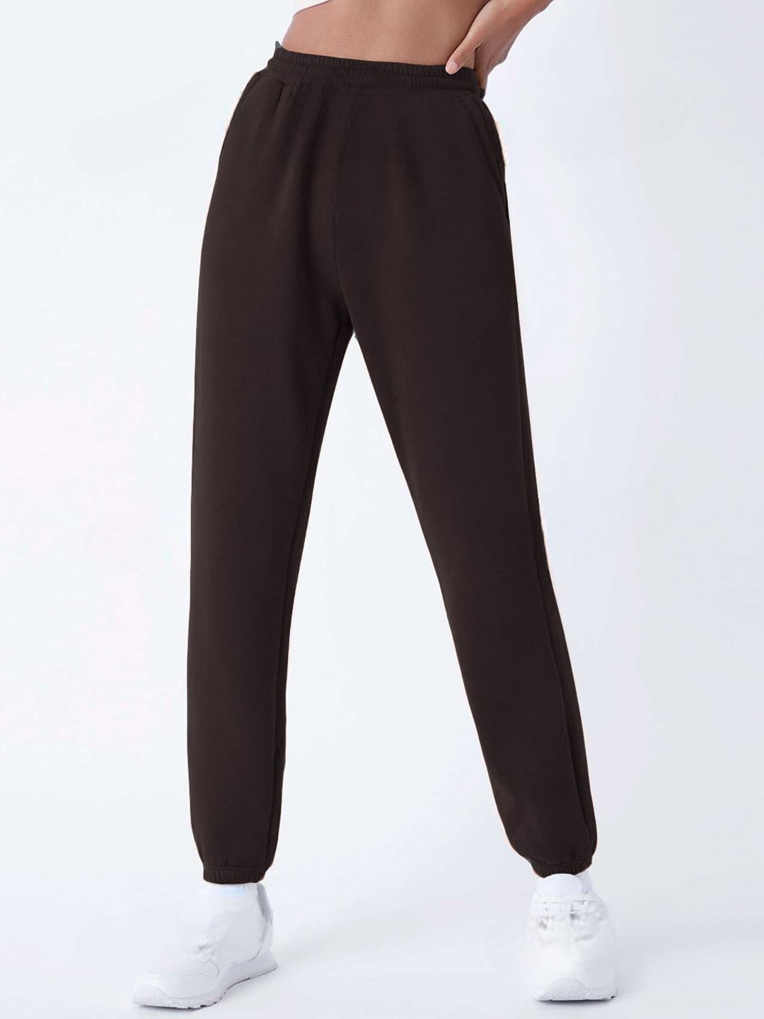 

ADDICTED ATTIRE Women Original Loose Fit Easy Wash Jogger, Black