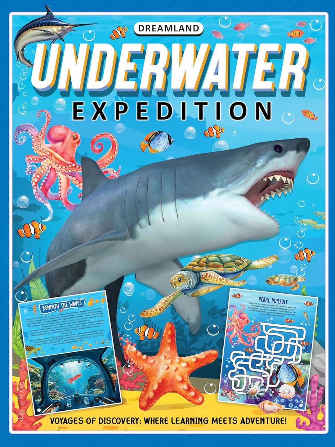 

Dreamland Underwater Expedition Activity Book, Green