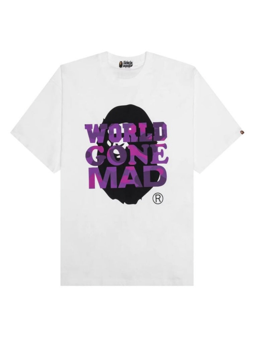 

Bape Men WGM White Tee