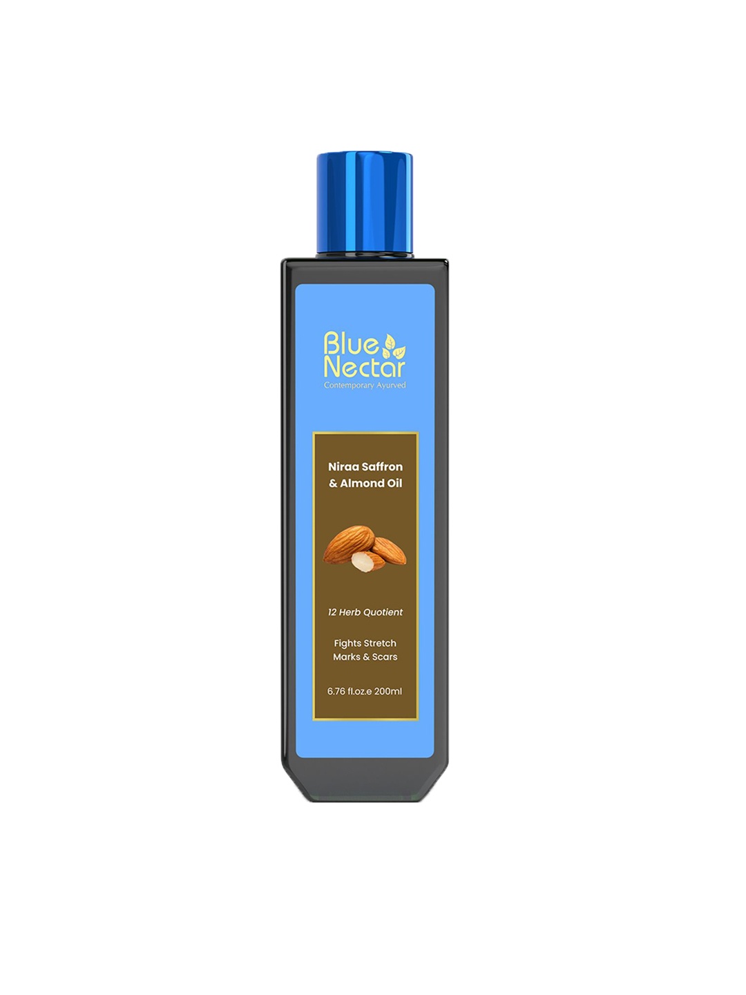 

Blue Nectar Natural Stretch Mark Body Oil With Almond - 200ml