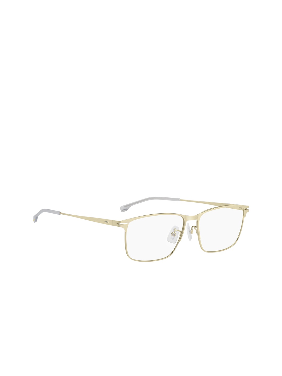 

HUGO Men Full Rim Square Frames, Gold