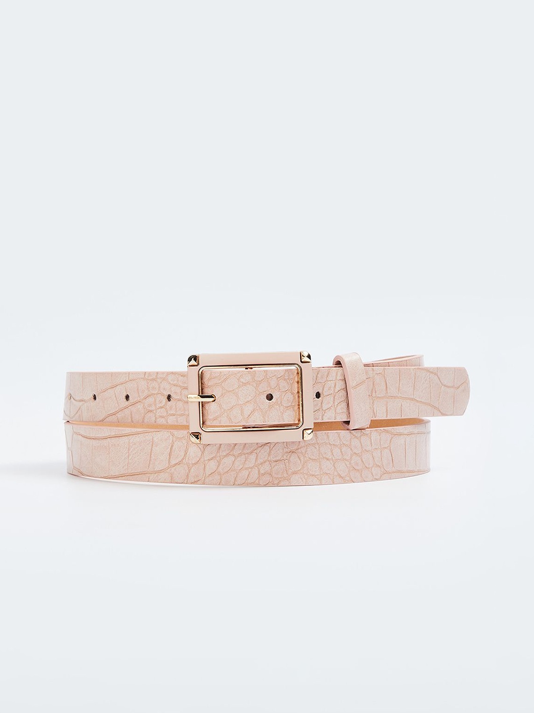 

Ginger by Lifestyle Women Textured Belt, Pink