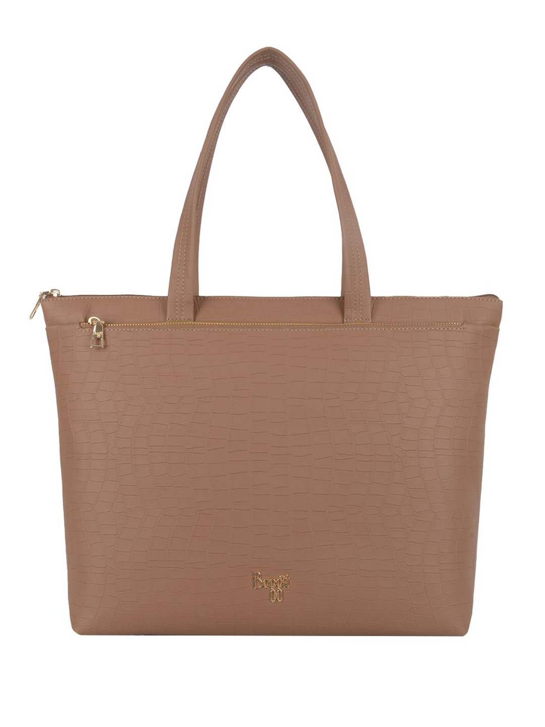 

Baggit Women PU Laptop Bag, Tan