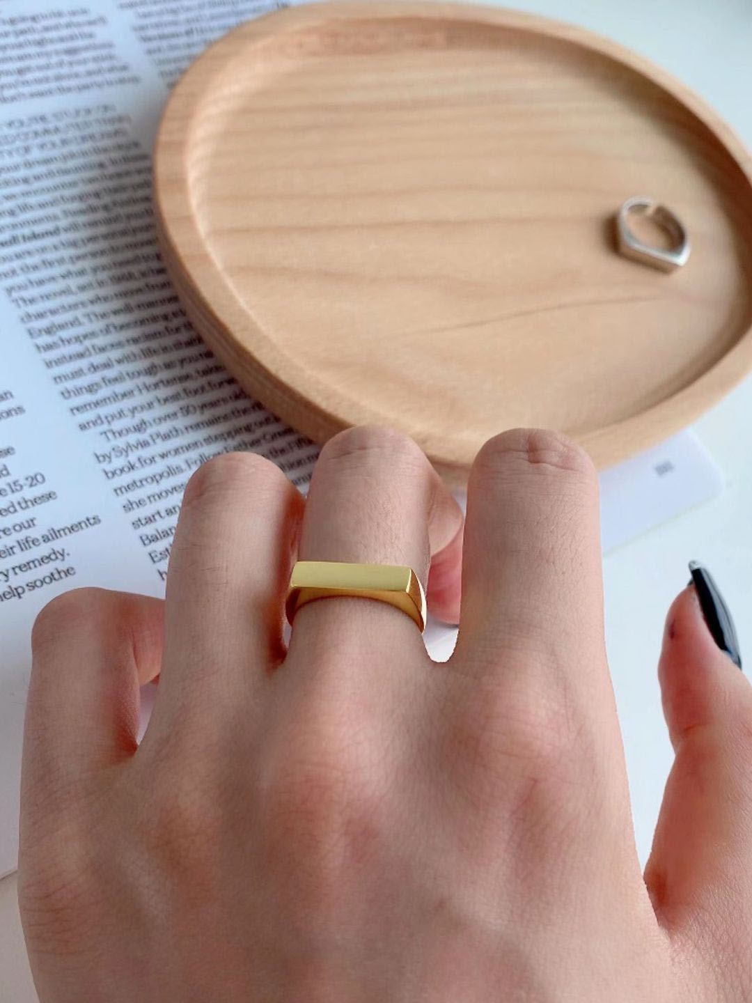 

MISS JO Gold-Plated Finger Ring