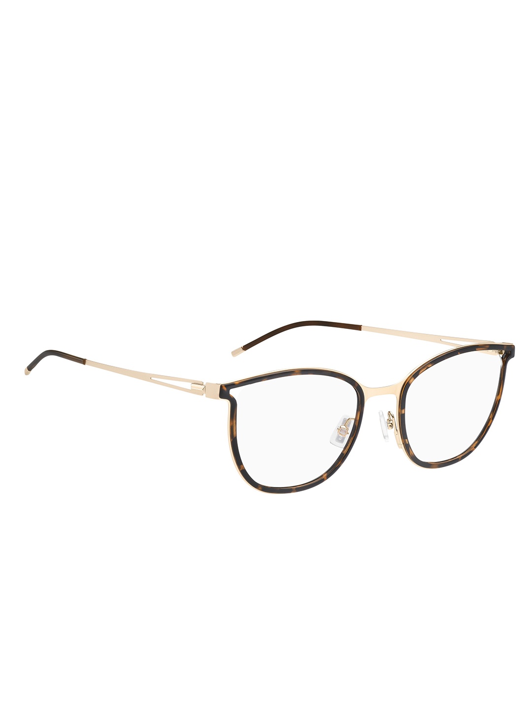 

HUGO Women Full Rim Square Frames, Gold