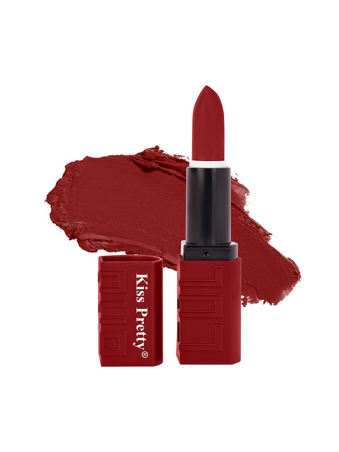 

Kiss pretty Long Lasting Non Transfer Matte Bullet Lipstick - 3g - Red Velvet - 11