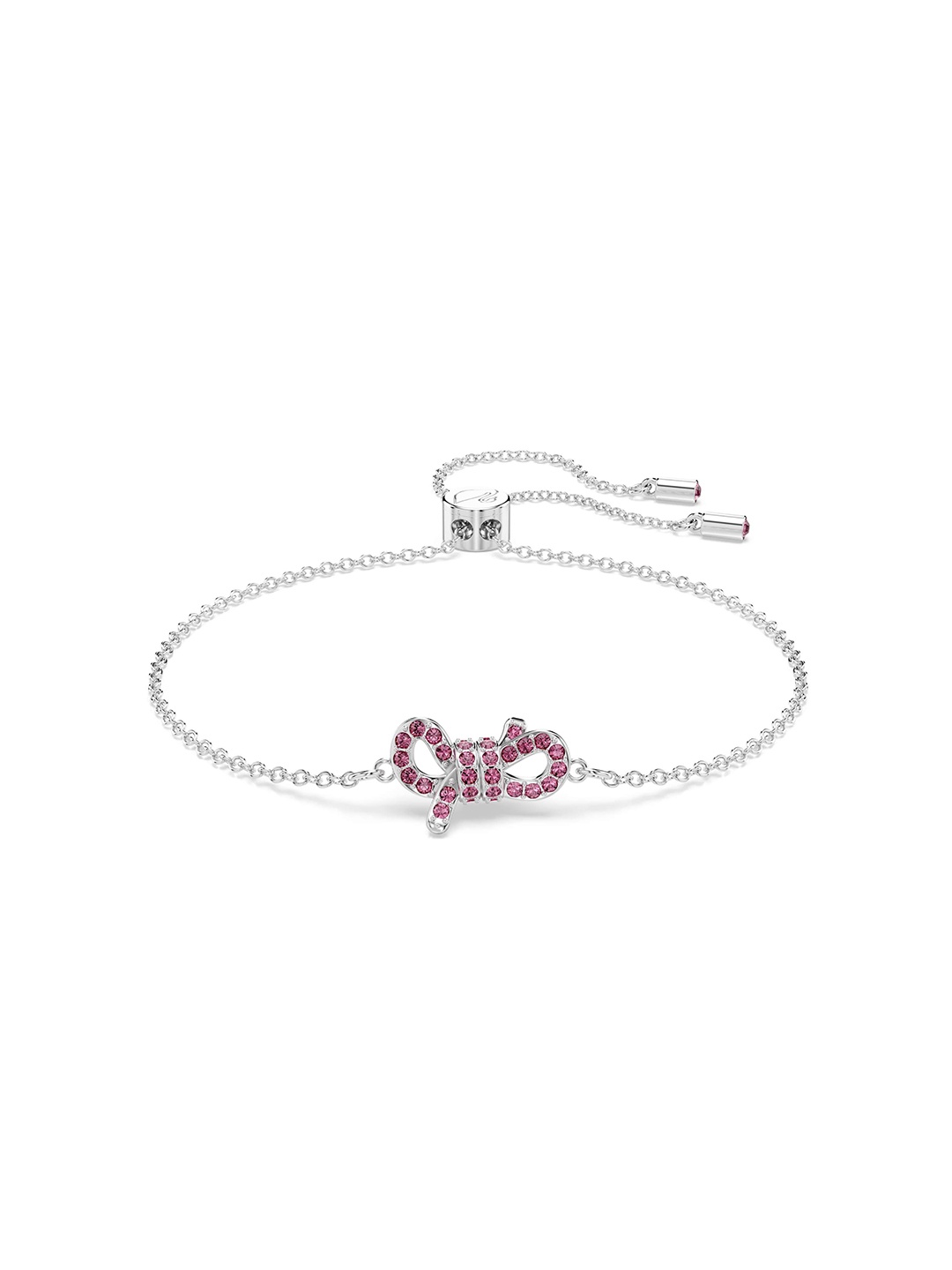 

SWAROVSKI Rhodium-Plated Crystals Wraparound Bracelet, Silver