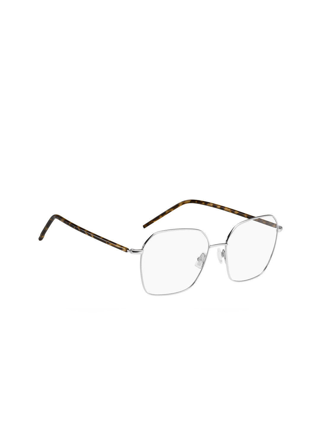 

HUGO Women Full Rim Square Frames, Silver