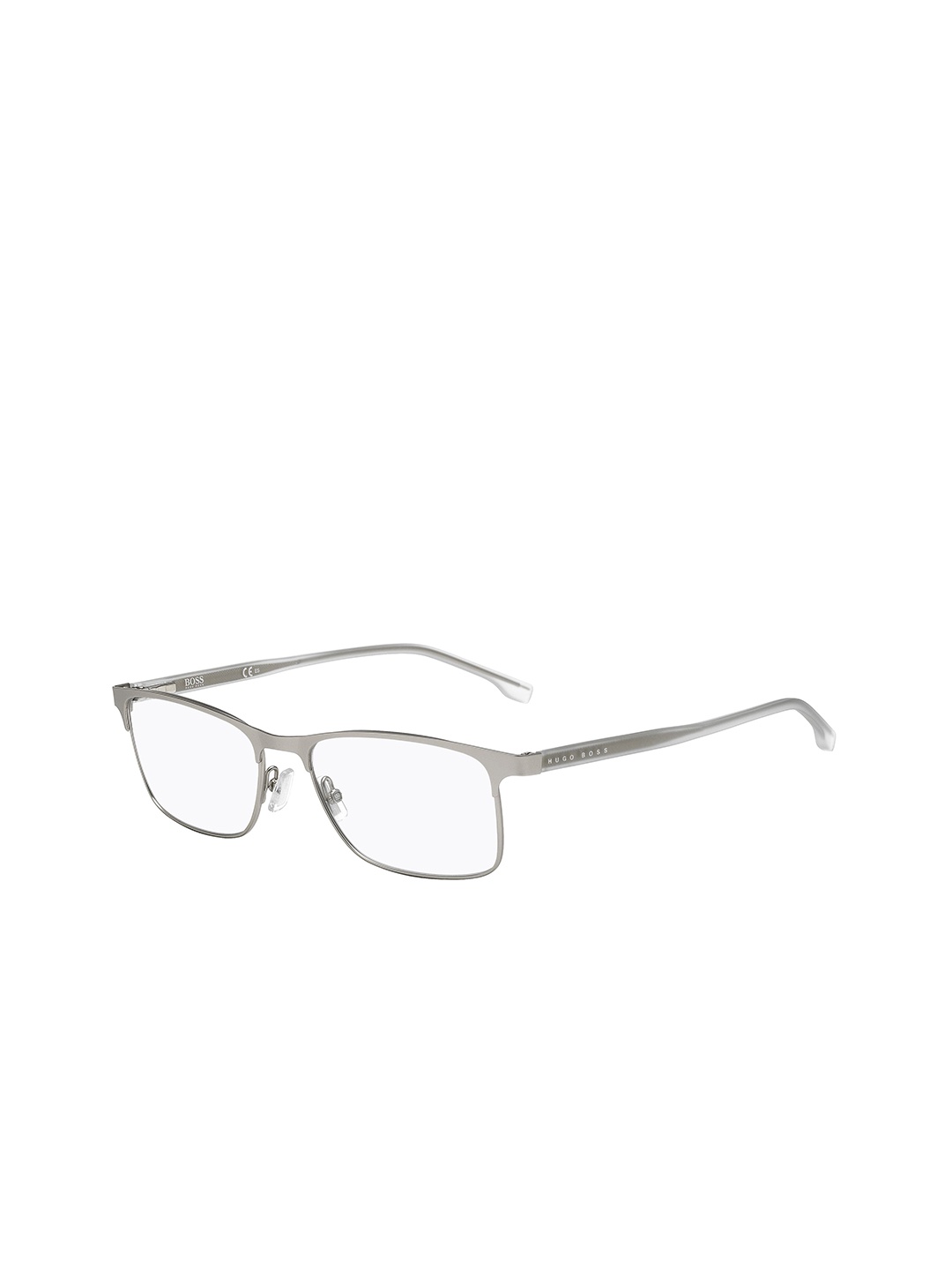 

HUGO Men Full Rim Square Frames, Grey