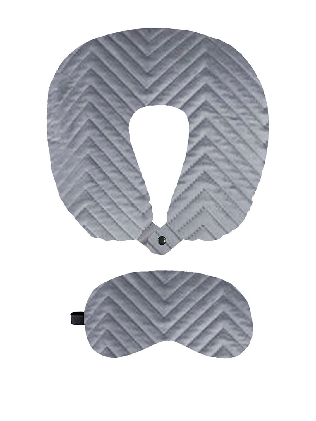 

Lushomes Set of 2 Eyemask Travel Accessory, Grey