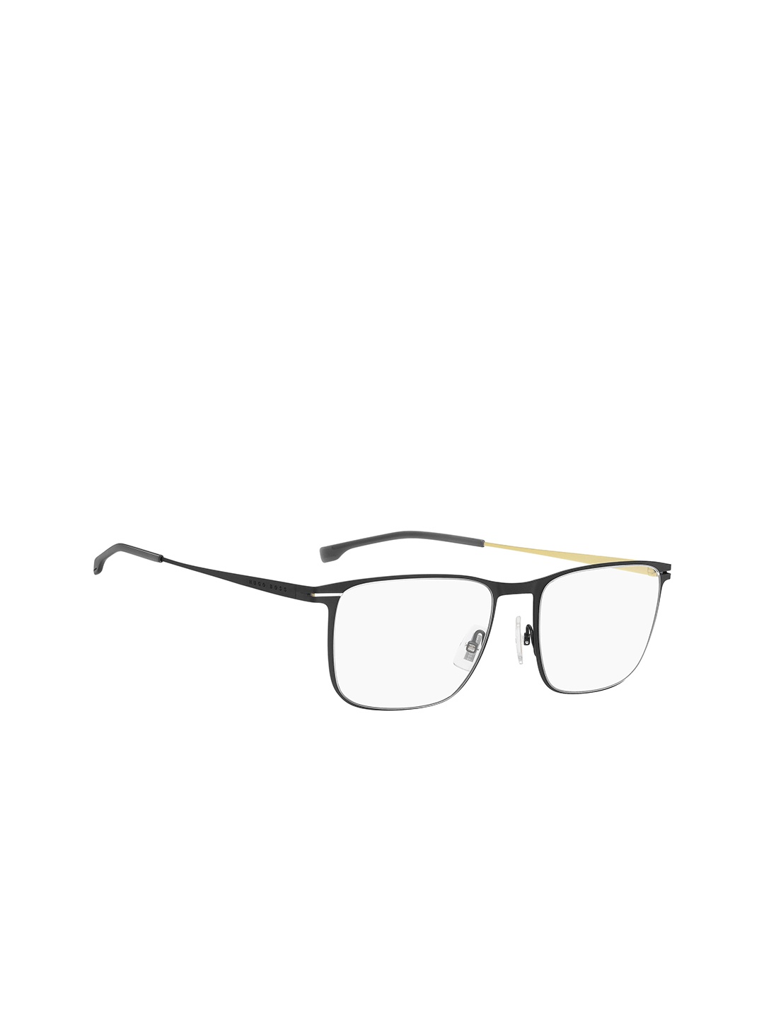 

HUGO Men Full Rim Square Frames, Black
