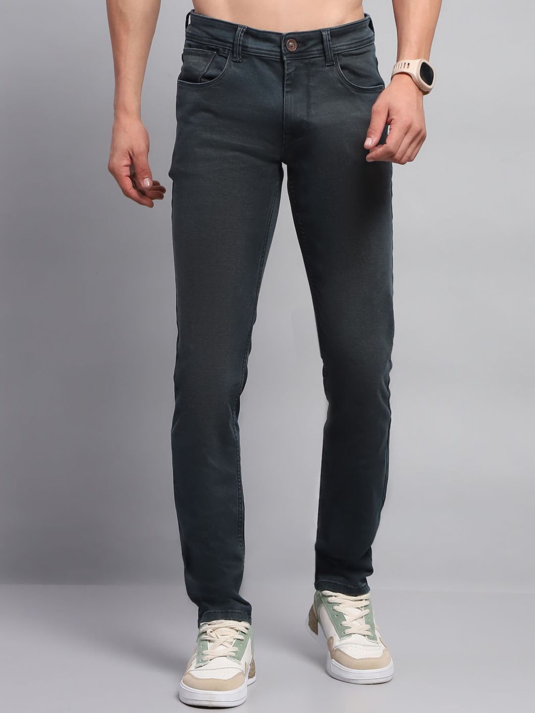 

Monte Carlo Men Denim Skinny Fit Jeans, Blue