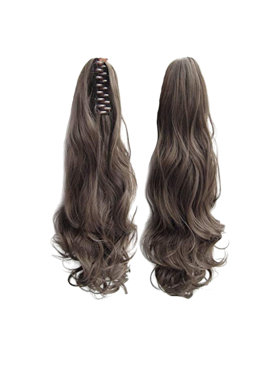 

D-Divine Clip In Wavy Ponytail Hair Extension - Brown