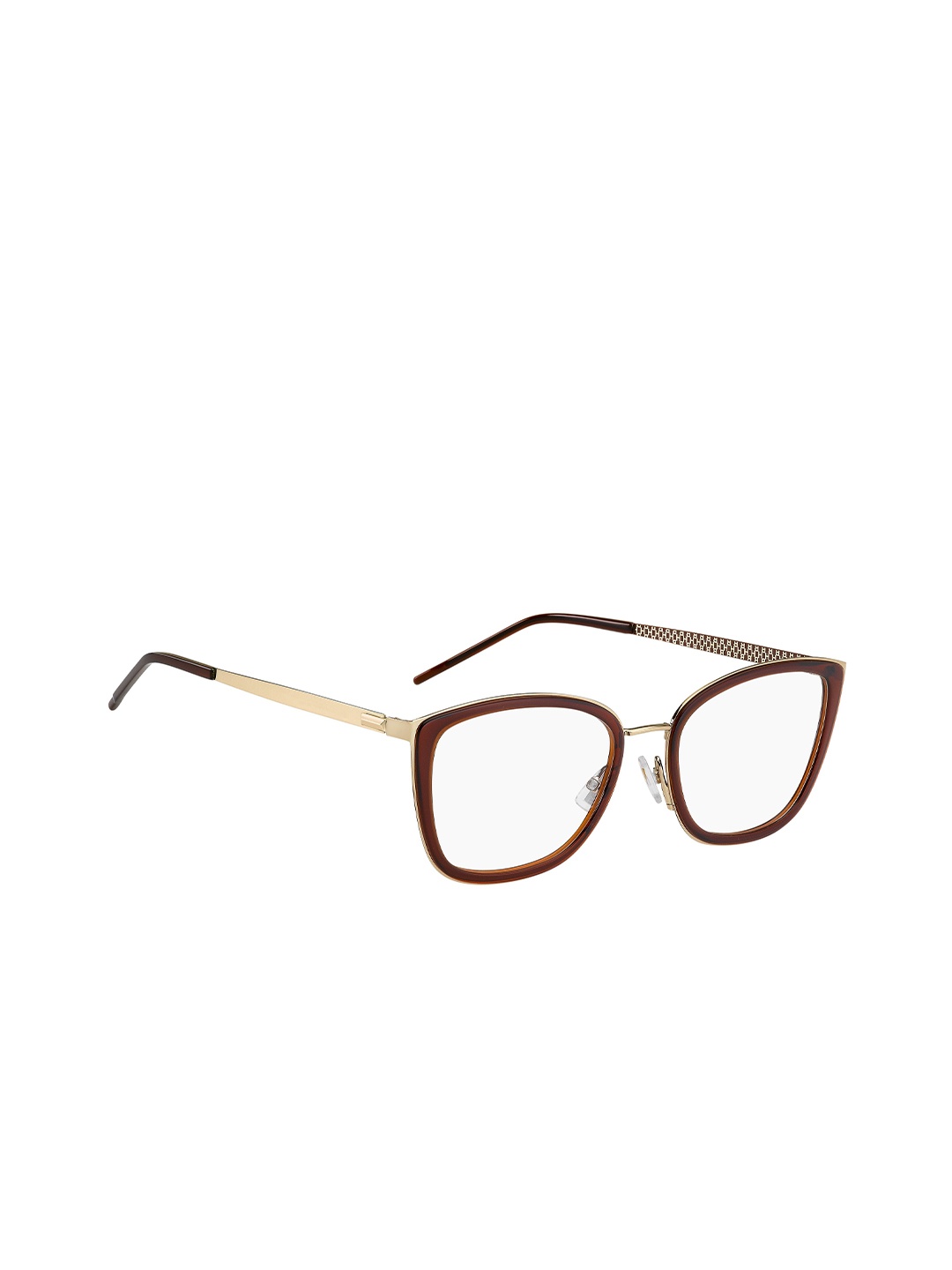 

HUGO Women Full Rim Square Frames, Gold