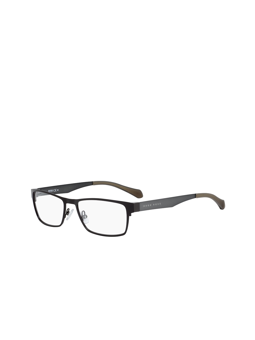 

HUGO Men Full Rim Square Frames, Black