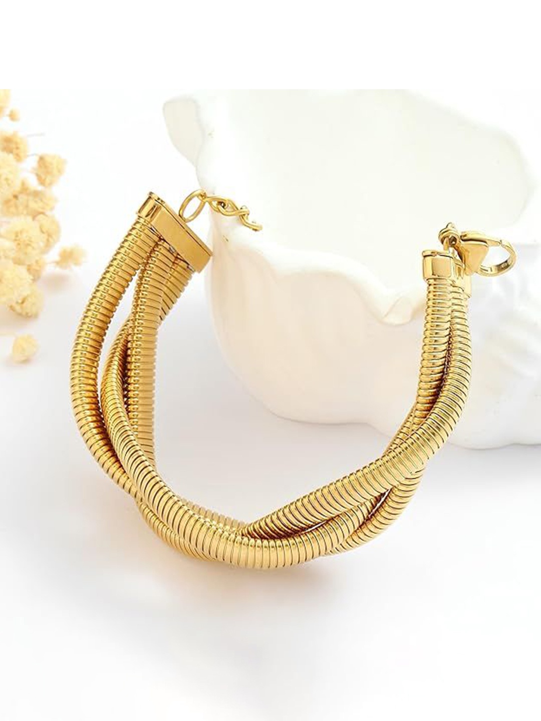

VIEN Gold-Plated Wraparound Bracelet