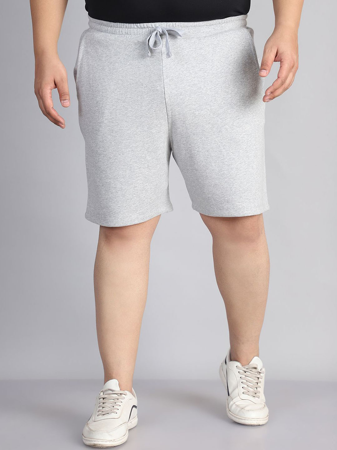 

Rute Men Pure Cotton Regular Fit Shorts, Grey