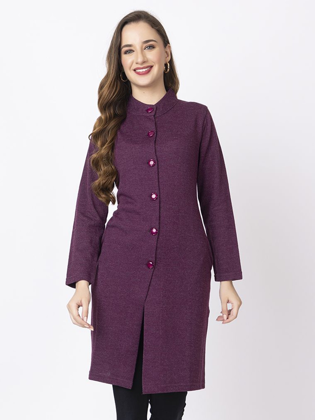 

KEIKO Women Cardigan, Purple