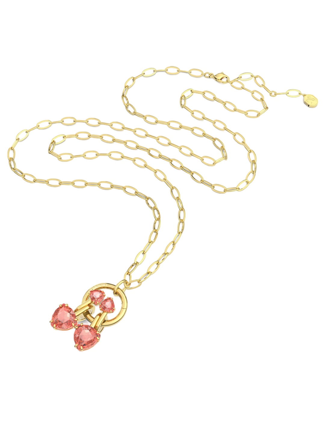 

SWAROVSKI Gold Plated Crystal Studded Jewellery Set