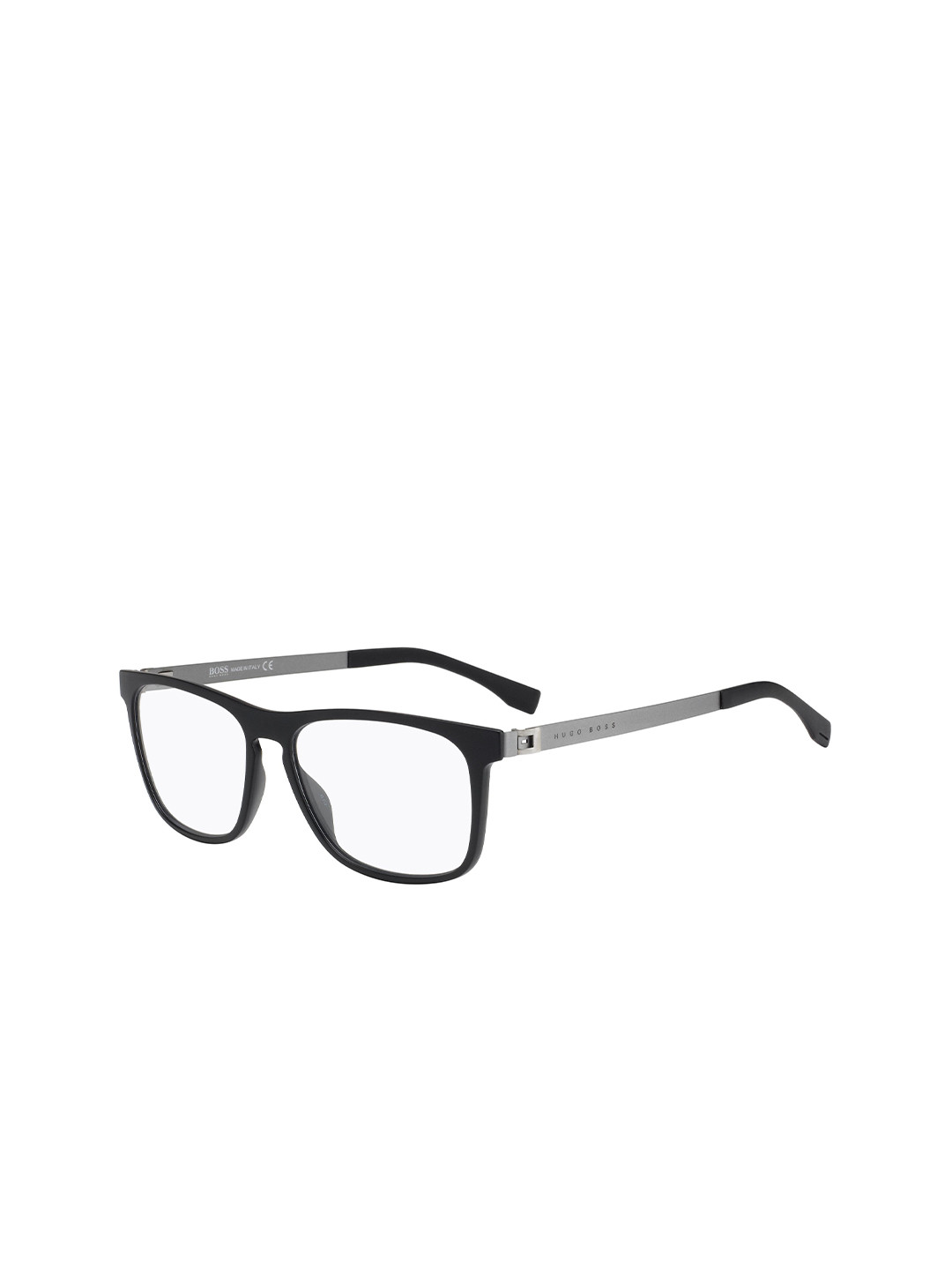 

HUGO Men Full Rim Square Frames, Black
