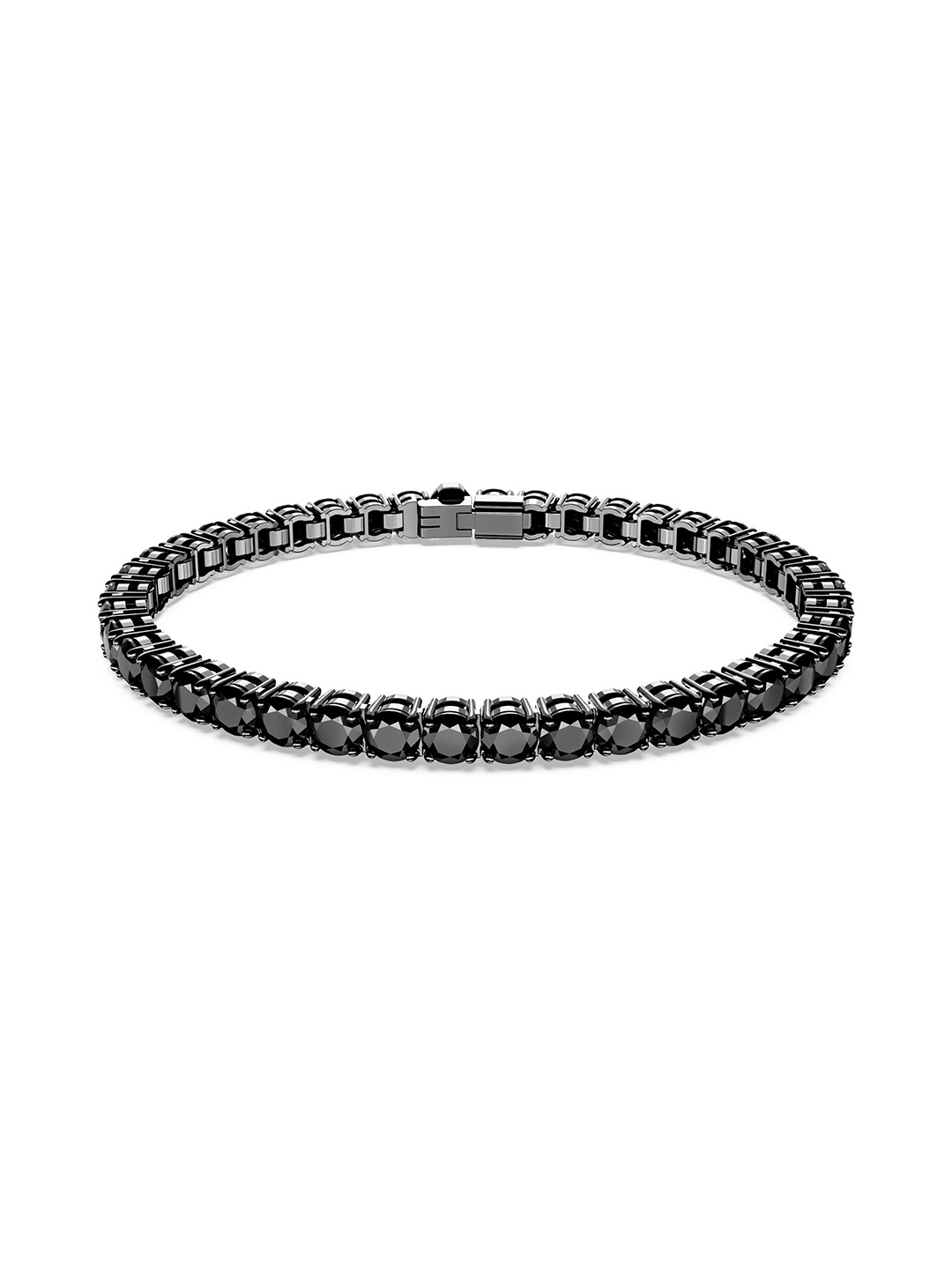 

SWAROVSKI Crystals Wraparound Bracelet, Black
