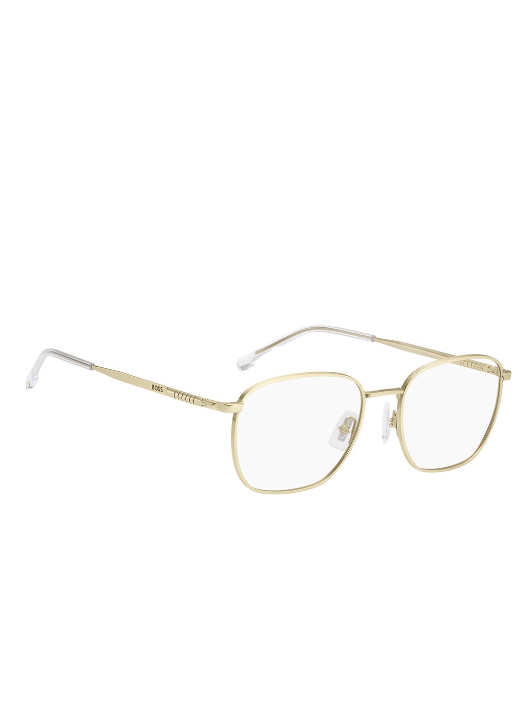 

HUGO Men Full Rim Square Frames, Gold